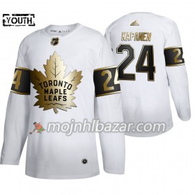 Dresovi Toronto Maple Leafs Kasperi Kapanen 24 Adidas 2019-2020 Golden Edition Bijela Authentic - Dječji